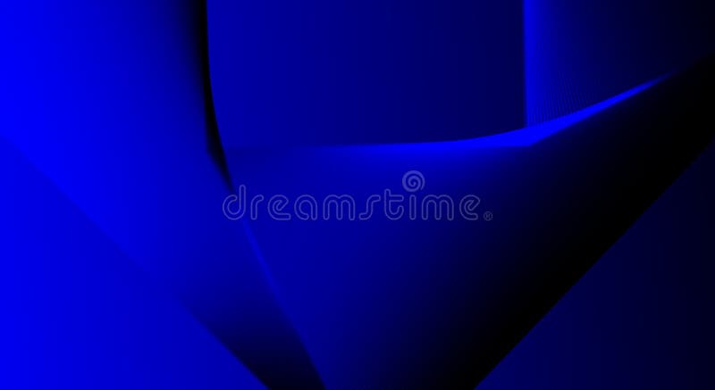 Abstract zwart diep marineblauw kleur gebogen gevormd vaag behang als achtergrond