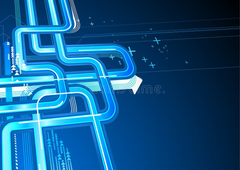 Abstracte achtergrond stock illustratie