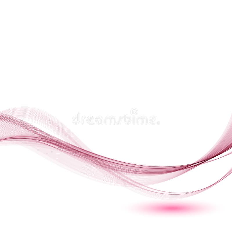 abstracte achtergrond De roze golf van rook royalty-vrije illustratie abstracte achtergrond De roze golf van rook royalty-vrije illustratie