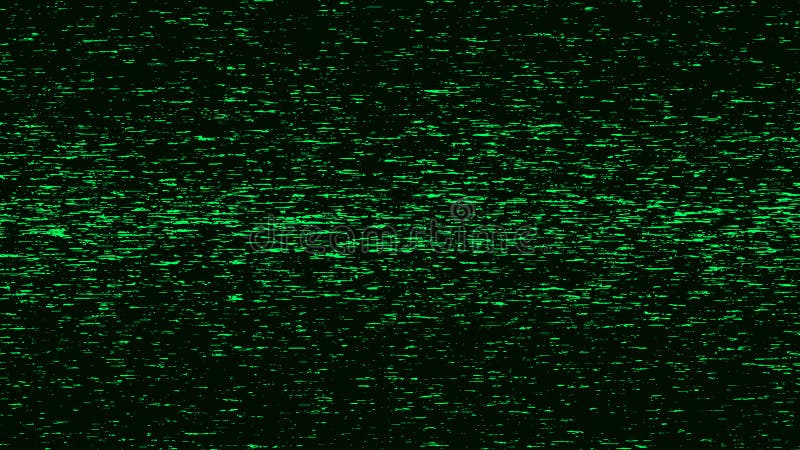 Abstracte glitch-achtergrond. Halftoonpatroon met ruiseffect. Beschadigde computer code. Groene vectortextuur stock foto's