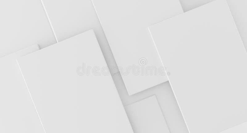 Abstracte achtergrond met rechthoeken stock illustratie