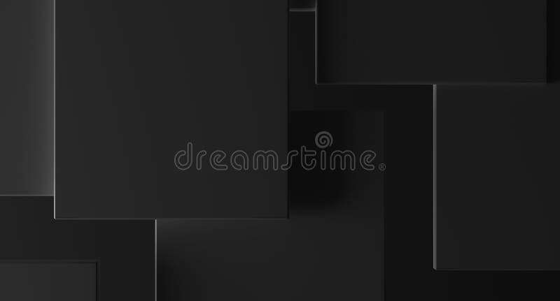 Abstracte achtergrond met rechthoeken royalty-vrije illustratie