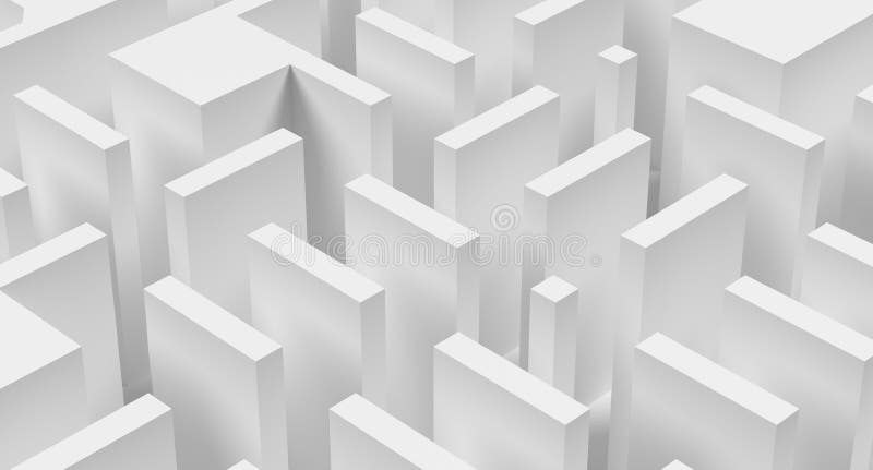 Abstracte achtergrond met rechthoeken stock illustratie