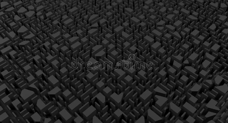 Abstracte achtergrond met rechthoeken royalty-vrije illustratie