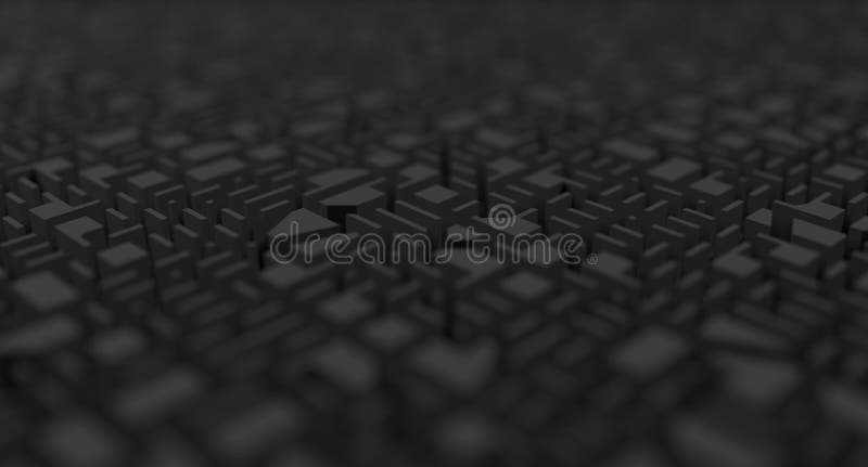 Abstracte achtergrond met rechthoeken stock illustratie