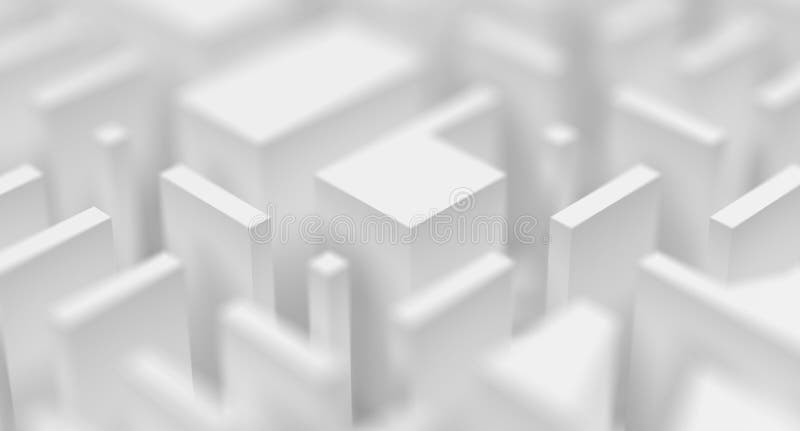 Abstracte achtergrond met rechthoeken royalty-vrije illustratie