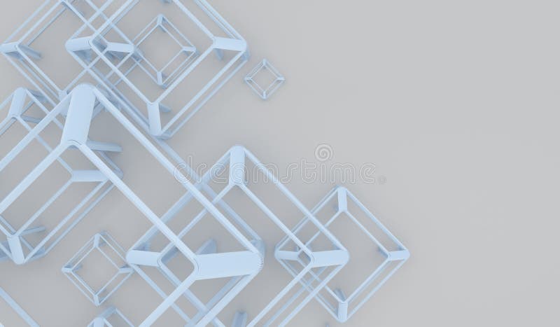 Abstracte Achtergrond met Rechthoekkaders royalty-vrije illustratie