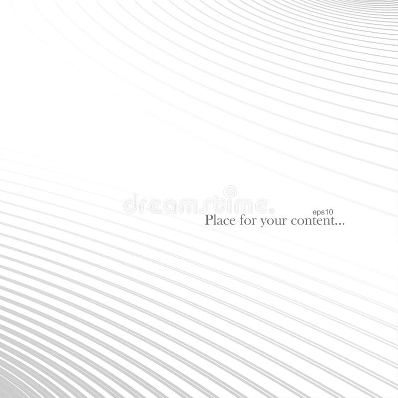 Abstracte achtergrond met strepen en visieperspectief stock illustratie Abstracte achtergrond met strepen en visieperspectief stock illustratie