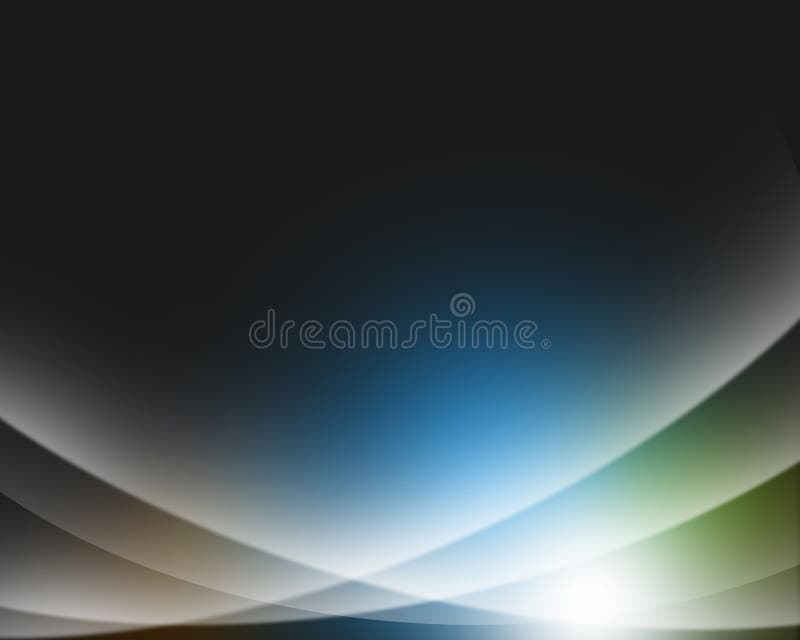 Abstracte achtergrond van kleurrijke, gloeiende lichten royalty-vrije illustratie