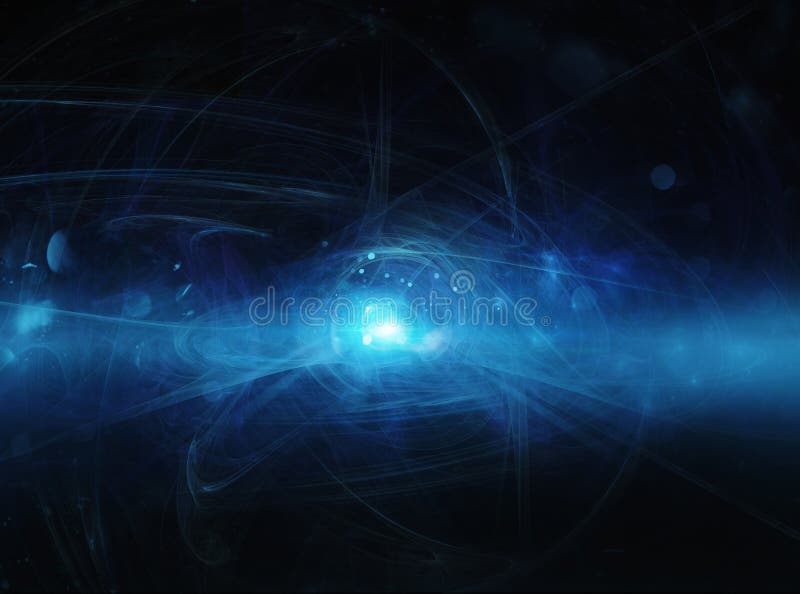 Abstracte blauwe Internet-achtergrond met optische vezellicht stock illustratie Abstracte blauwe Internet-achtergrond met optische vezellicht stock illustratie