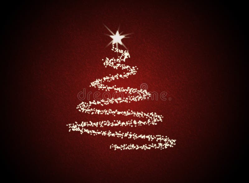 Abstracte boom Christmast stock illustratie Abstracte boom Christmast stock illustratie