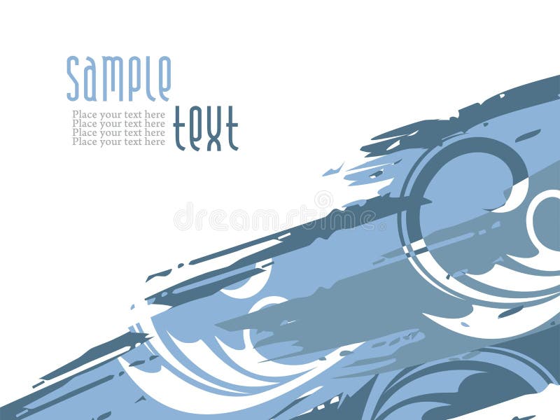 Abstracte creatieve florelachtergrond met grunge royalty-vrije illustratie Abstracte creatieve florelachtergrond met grunge royalty-vrije illustratie