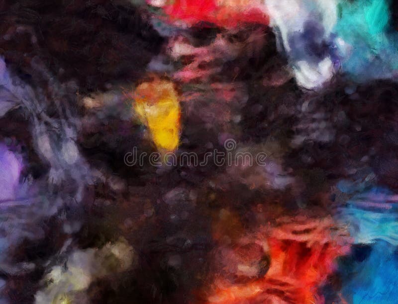 Abstracte de close-upachtergrond van de grungetextuur Het patroon van het olieverfschilderijontwerp Het uitstekende droge artisti stock illustratie Abstracte de close-upachtergrond van de grungetextuur Het patroon van het olieverfschilderijontwerp Het uitstekende droge artisti stock illustratie