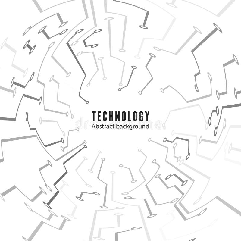 Abstracte de raadsachtergrond van de Technologiekring Abstracte motherboard textuur Elektronische sporen Vector illustratie stock illustratie Abstracte de raadsachtergrond van de Technologiekring Abstracte motherboard textuur Elektronische sporen Vector illustratie stock illustratie