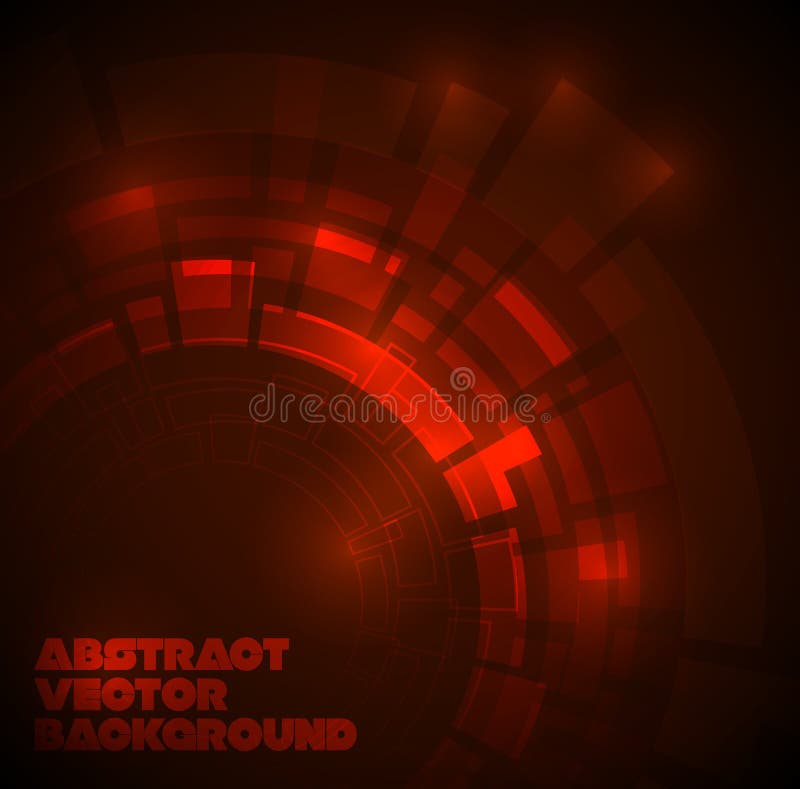 Abstract dark red technical background with place for your text. Abstract dark red technical background with place for your text