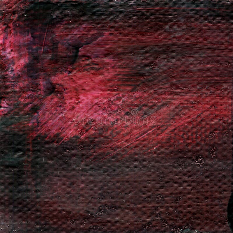 Abstracte donkerrood, achtergrond van de de handverf van Bourgondië de acryl stock illustratie Abstracte donkerrood, achtergrond van de de handverf van Bourgondië de acryl stock illustratie