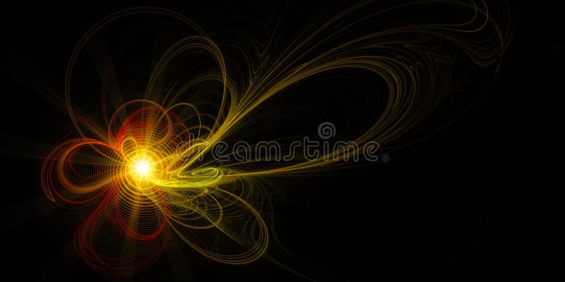 Abstracte Fractal Achtergrond vector illustratie Abstracte Fractal Achtergrond vector illustratie