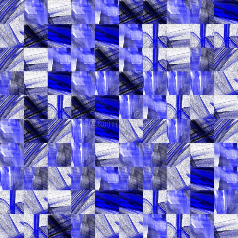 Abstracte fractal van de grunge blauwe textuur patronen royalty-vrije illustratie Abstracte fractal van de grunge blauwe textuur patronen royalty-vrije illustratie