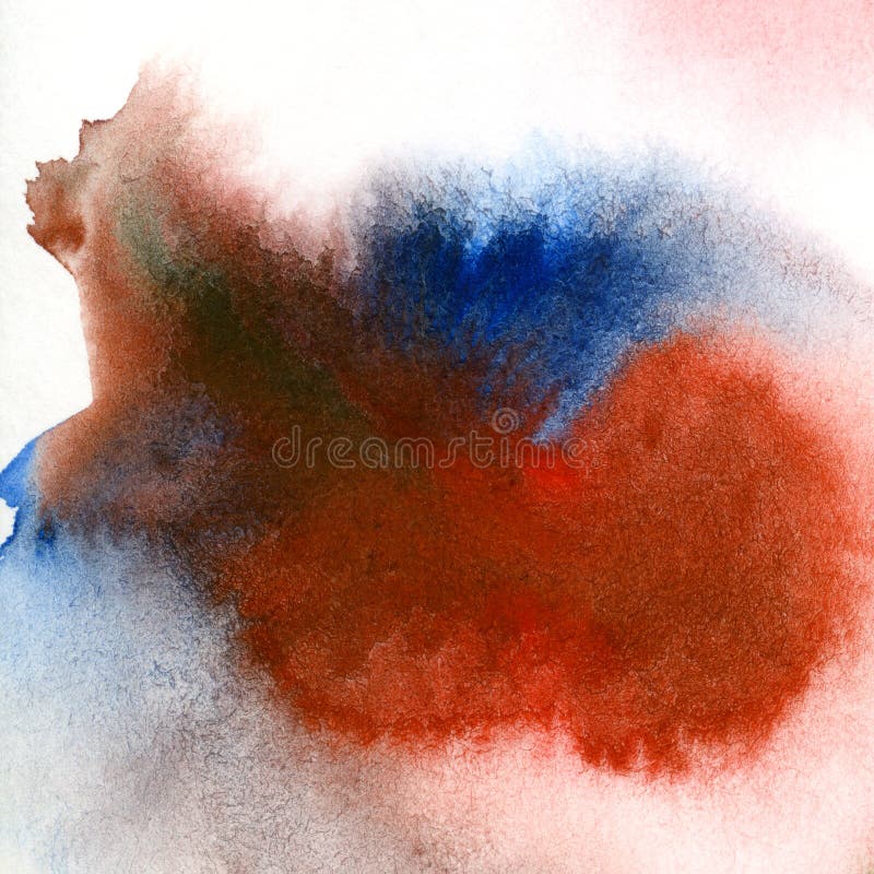 Abstracte hand getrokken waterverfachtergrond stock illustratie Abstracte hand getrokken waterverfachtergrond stock illustratie