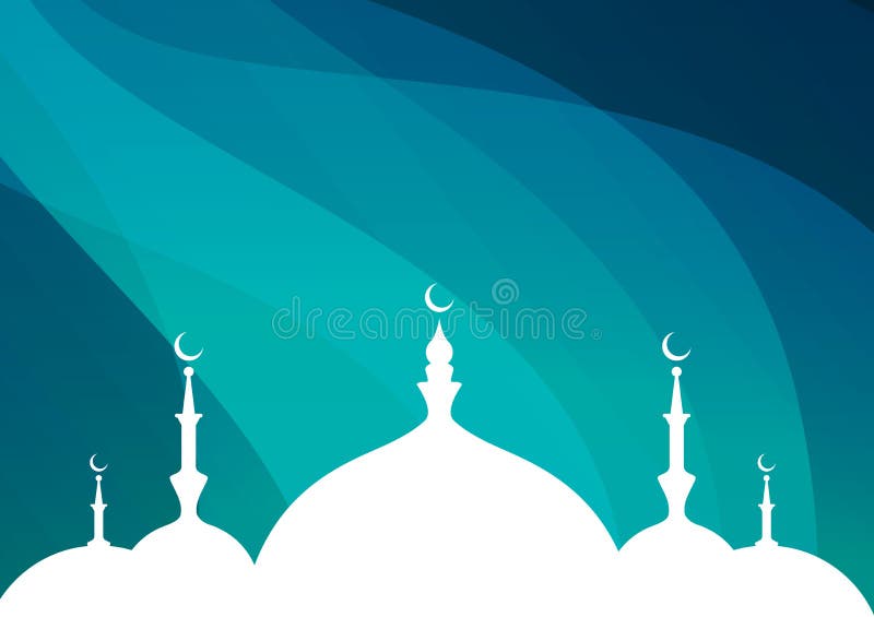 Abstracte heilige achtergrond voor eid Mubarak stock illustratie Abstracte heilige achtergrond voor eid Mubarak stock illustratie