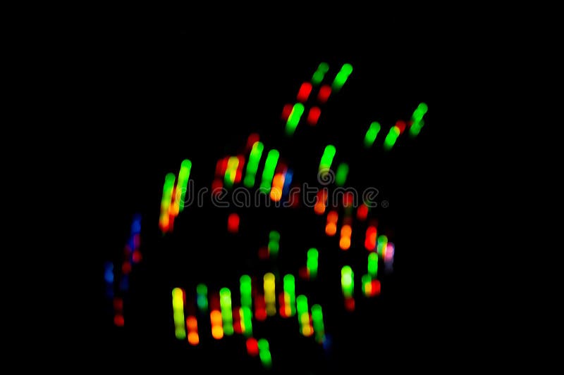 Abstracte hitech-achtergrond met kleurrijke heldere neon die op donkere zwarte textuur gloeit stock illustratie Abstracte hitech-achtergrond met kleurrijke heldere neon die op donkere zwarte textuur gloeit stock illustratie