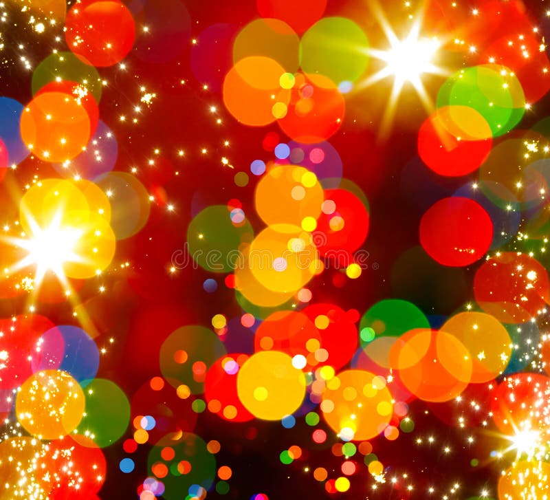 Abstracte Kerstboom lichte achtergrond stock illustratie Abstracte Kerstboom lichte achtergrond stock illustratie
