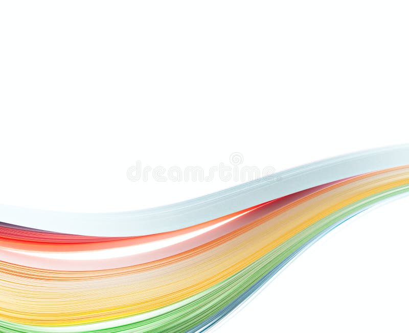 Abstract color isolated soft waves background. Abstract color isolated soft waves background