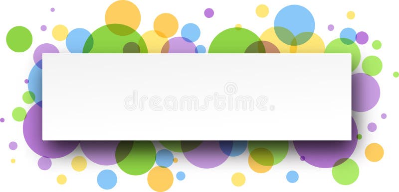 Abstracte kleurenbanner vector illustratie Abstracte kleurenbanner vector illustratie