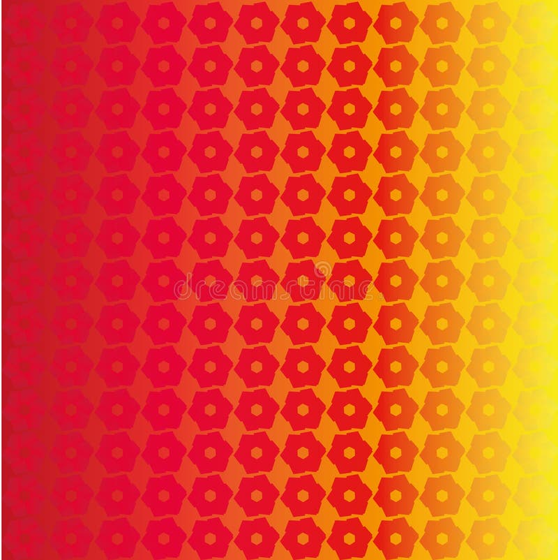 Abstracte kleurrijke bloemenachtergrond royalty-vrije illustratie