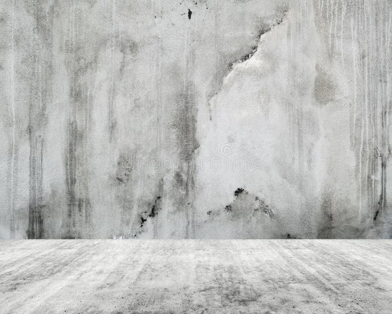 Abstracte lege witte binnenlandse, concrete muur stock foto Abstracte lege witte binnenlandse, concrete muur stock foto