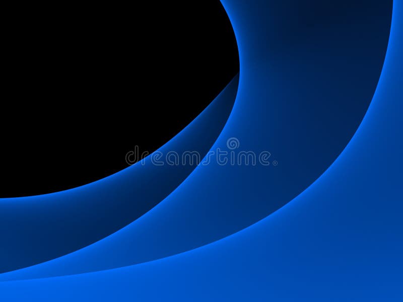 Beautiful Abstract luminous blue and black background. Beautiful Abstract luminous blue and black background