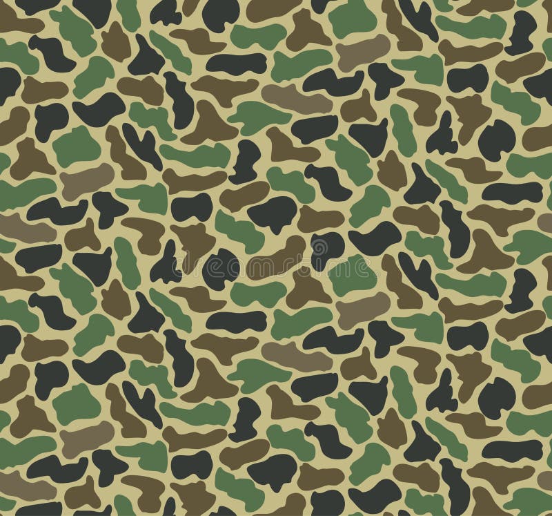Abstracte militaire camouflageachtergrond royalty-vrije illustratie Abstracte militaire camouflageachtergrond royalty-vrije illustratie