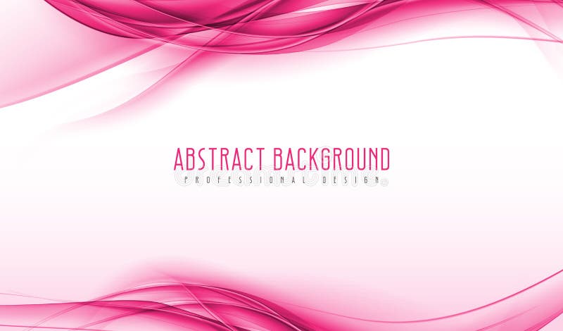 Abstracte moderne roze golvende rookachtergrond Verbazende geometrische vectorillustraties met eps10 royalty-vrije illustratie Abstracte moderne roze golvende rookachtergrond Verbazende geometrische vectorillustraties met eps10 royalty-vrije illustratie