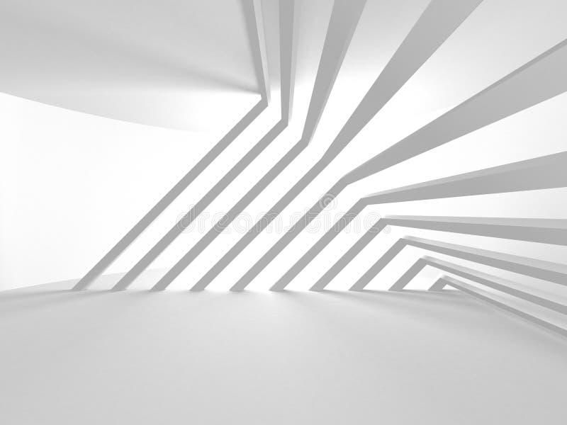 Abstracte moderne witte architectuur achtergrond royalty-vrije stock foto's