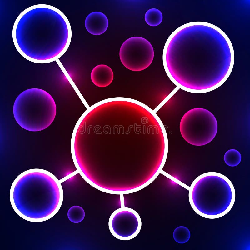 Abstracte molecule Gestileerd atoom Wetenschappelijk Onderzoek abstracte achtergrond Vector beeld vector illustratie Abstracte molecule Gestileerd atoom Wetenschappelijk Onderzoek abstracte achtergrond Vector beeld vector illustratie