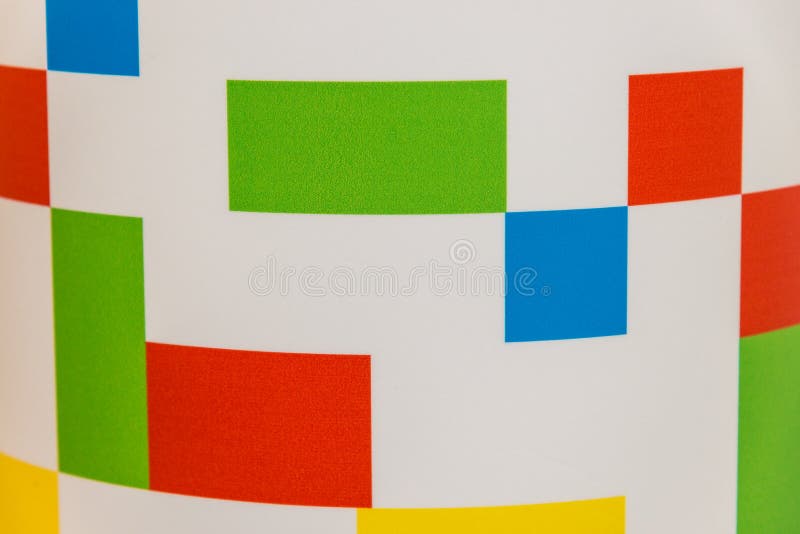 Abstracte multicolored rechthoeken op een witte achtergrond vector illustratie