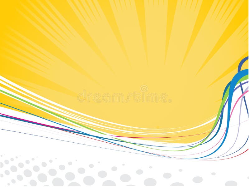 Abstracte Oranje Achtergrond Vector Illustratie - Illustratie bestaande