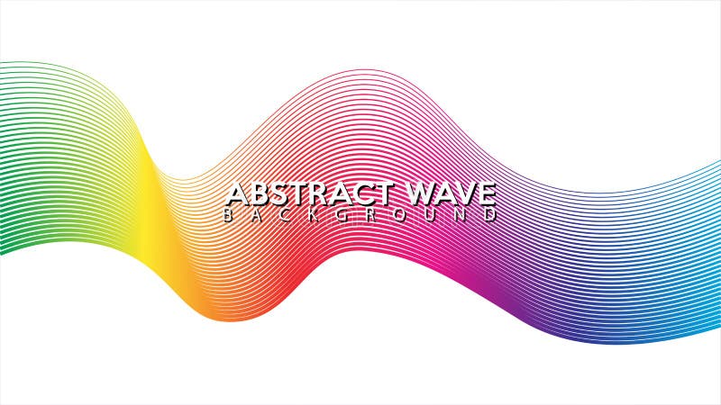 Abstract Rainbow Wave Line Background Design Vector, Decorative Blend Effect, White Background, Colorful Spectrum Audio Design Template, Beautiful Wavy Bend Concept, Tape, Ribbon, Green Yellow Orange Red Pink Purple Violet Blue Gradation, Resolution 16:9, Vector Project, EPS 10. Abstract Rainbow Wave Line Background Design Vector, Decorative Blend Effect, White Background, Colorful Spectrum Audio Design Template, Beautiful Wavy Bend Concept, Tape, Ribbon, Green Yellow Orange Red Pink Purple Violet Blue Gradation, Resolution 16:9, Vector Project, EPS 10