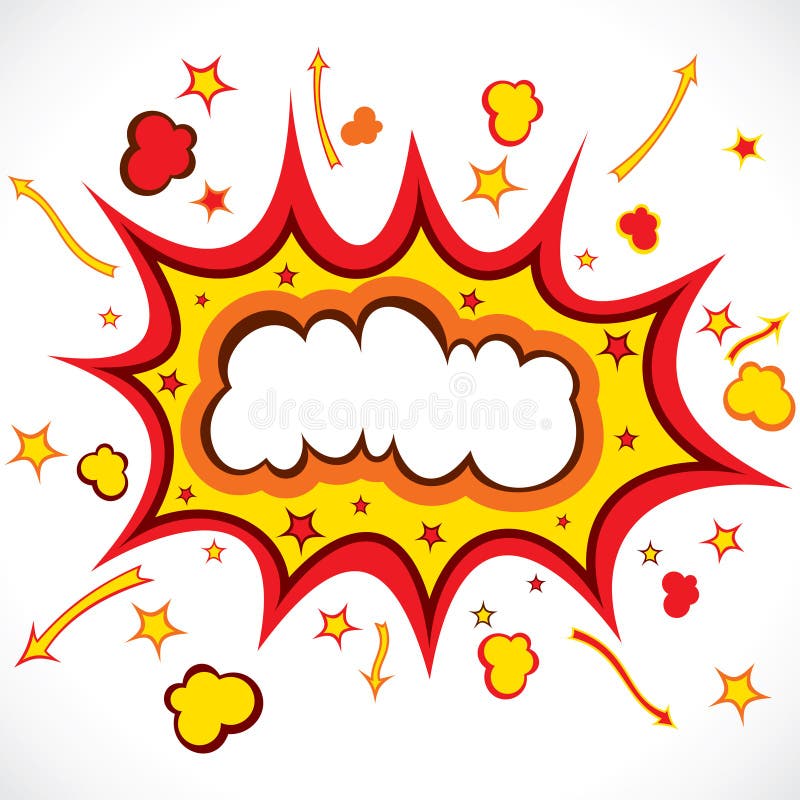 Abstract rood-geel ontwerp vector illustratie