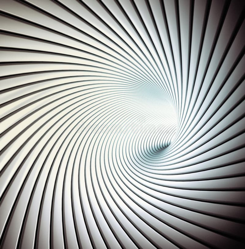 Abstracte spiraalvormige tunnel royalty-vrije stock foto Abstracte spiraalvormige tunnel royalty-vrije stock foto