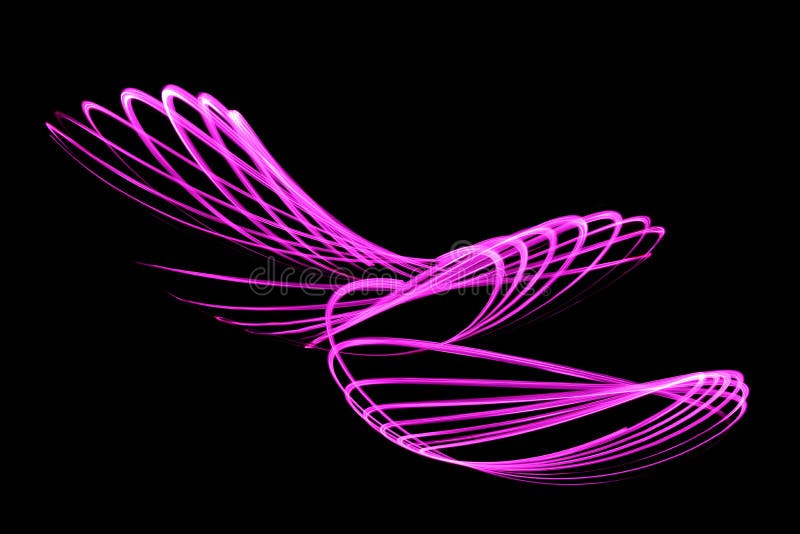 Abstracte Sporen van Licht royalty-vrije stock afbeeldingen Abstracte Sporen van Licht royalty-vrije stock afbeeldingen