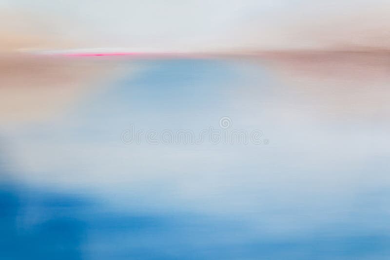 Abstracte tekening van blauwe, rode en witte verf royalty-vrije illustratie