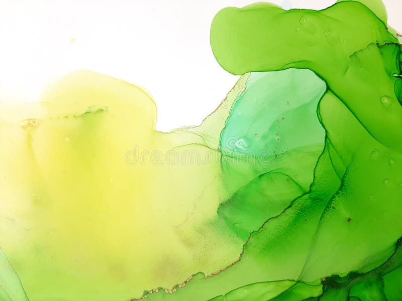 Abstraction. Alcohol mascara on synthetic white paper royalty free stock photography