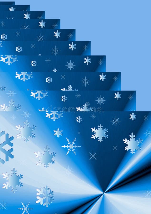 Abstraction de Noël. illustration de vecteur