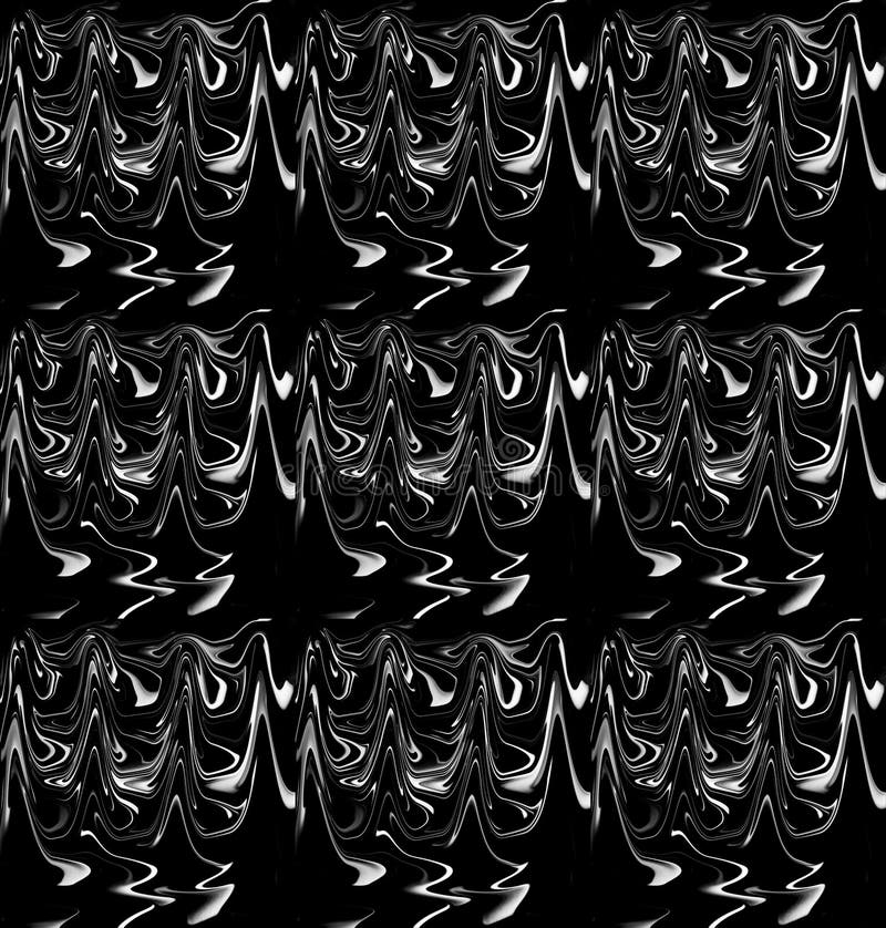 Image layers for walls and storefronts in the form of abstraction 3D special effects royalty free illustration