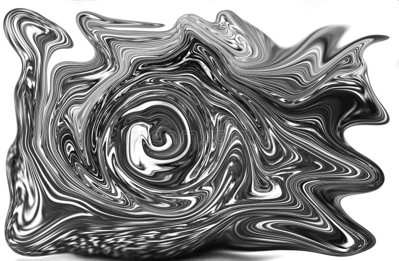 Image layers for walls and storefronts in the form of abstraction 3D special effects royalty free illustration