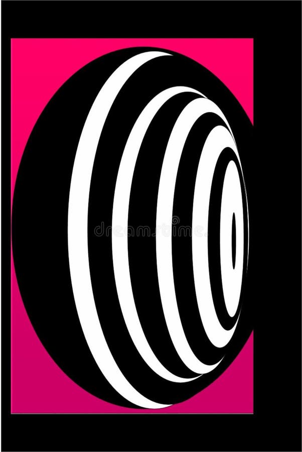 Abstraction geometry. Geometric shapes and lines in different interpretations. From the concrete to the abstract stock illustration