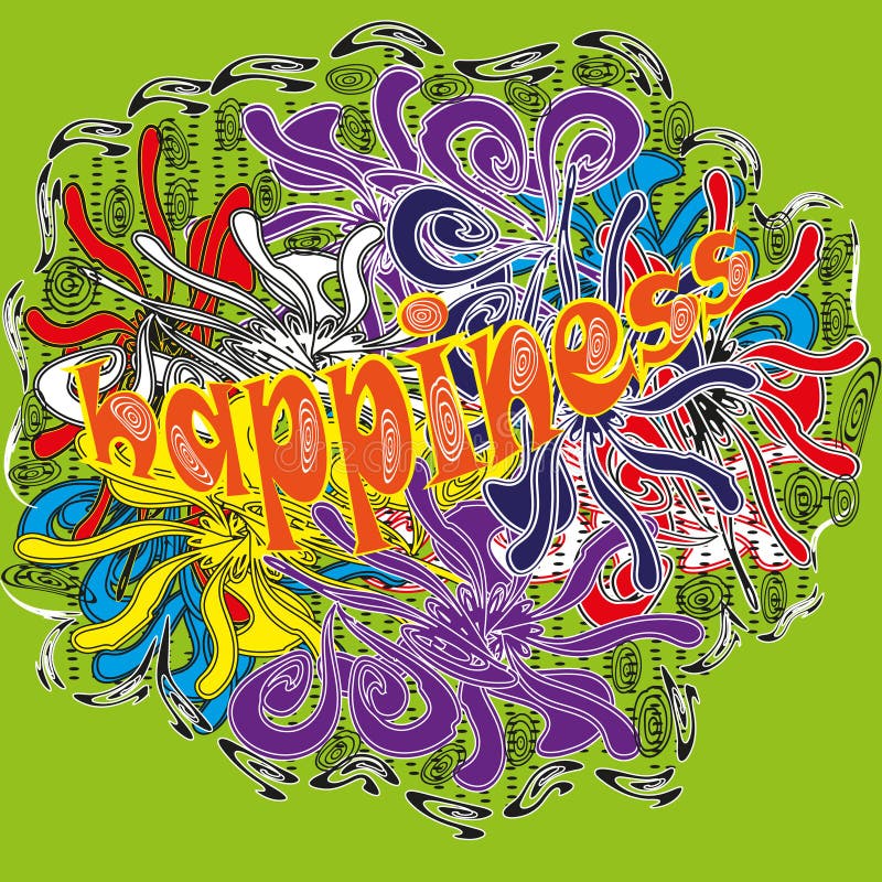 Abstraction lumineuse de dessin de Holi de couleurs illustration stock Abstraction lumineuse de dessin de Holi de couleurs illustration stock