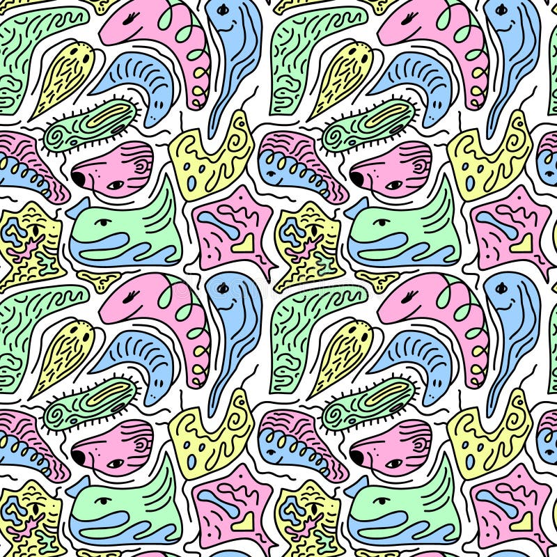 repeating pattern doodles repeating pattern doodles