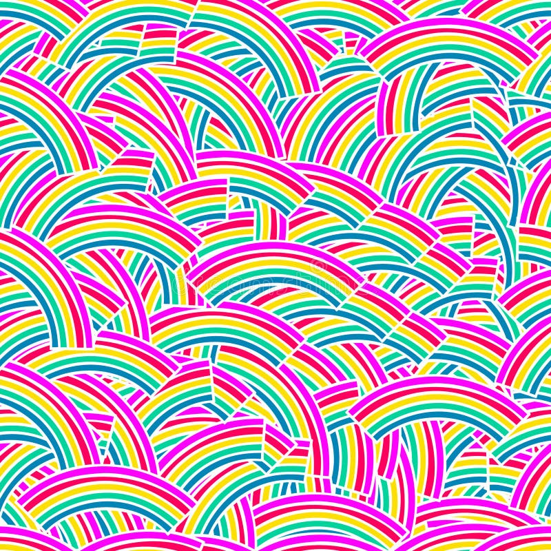 Abstraction rainbow stock illustration. Illustration of color - 234929275